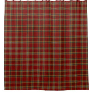Landkreis Tyrone Irish Tartan Duschvorhang