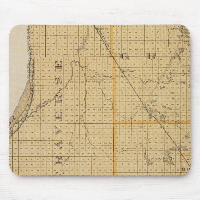 Landkreis von Grant, Traverse, Minnesota Mousepad (Vorne)