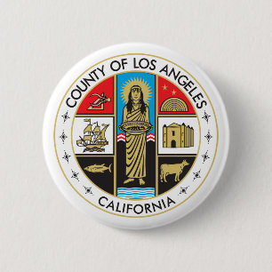 Landkreis von Los Angeles Button