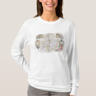 Landkreis von Warwick, Grafschafts-Stadt und T-Shirt