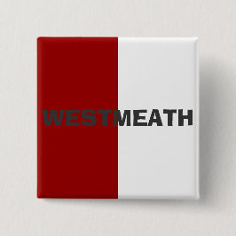 Landkreis Westmeath Flag Abzeichen Button