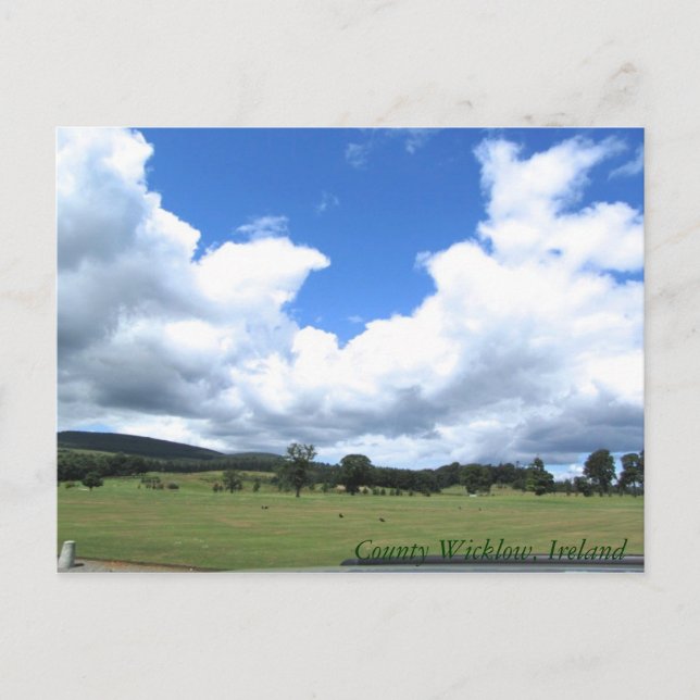Landkreis Wicklow, Irland Postkarte (Vorderseite)