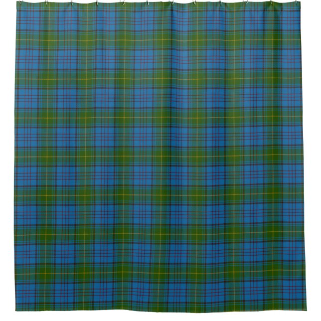 LandkreisDonegal irischer Tartan-Duschvorhang Duschvorhang (Vorderseite)