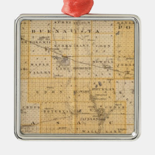 Landkreise von Pocahontas, Cherokee Silbernes Ornament
