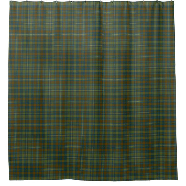 LandkreisKerry irischer Tartan-Duschvorhang Duschvorhang (Vorderseite)