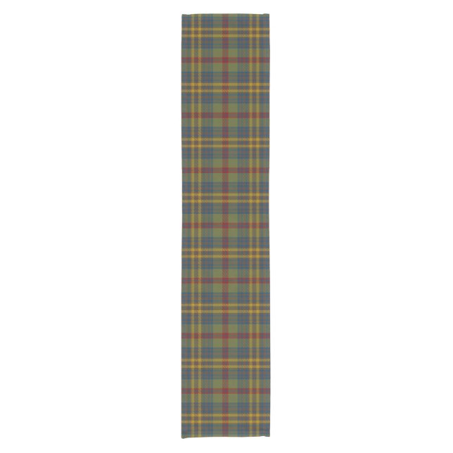 Landkreislimerick-IrenTartan Kurzer Tischläufer (Vorderseite)