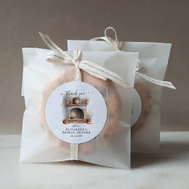 Landküche | Brautparty Vielen Dank Runder Aufkleber