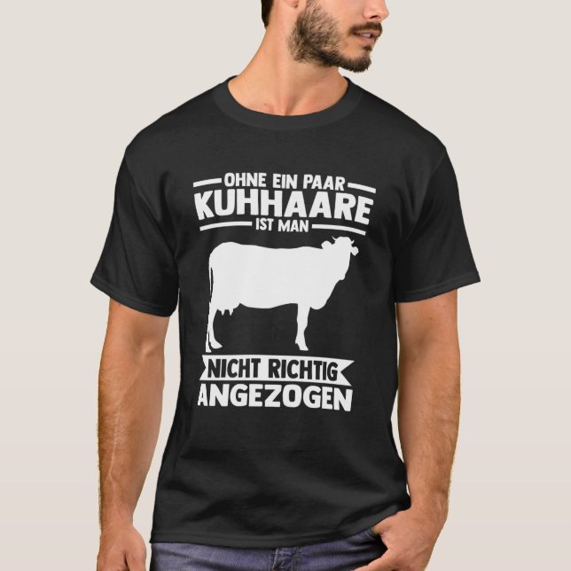 Landkühe Willow Bauer Bauer Kuh T-Shirt (Vorderseite)