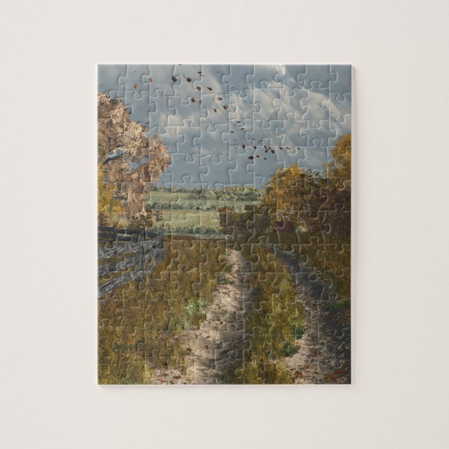 Landlane im Fall Puzzle (Vertikal)