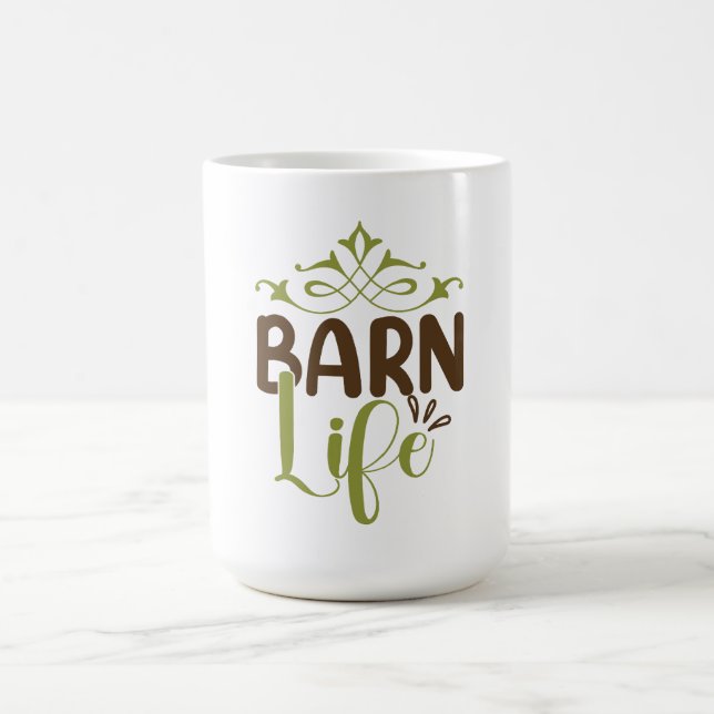 Landleben Kaffeetasse (Mittel)