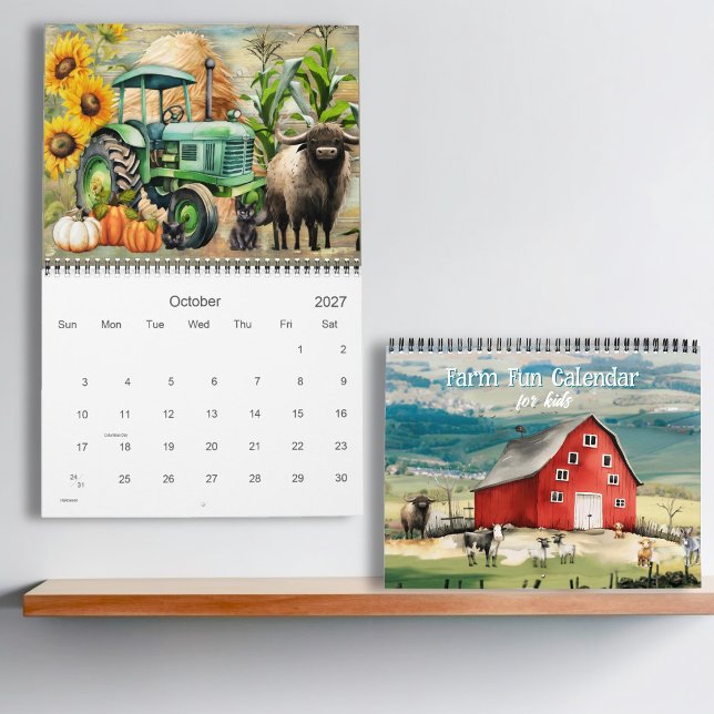 Landleben Scheunenland Kinder Kalender (Von Creator hochgeladen)