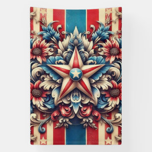 ländlich/antik USA/patriotisch Banner
