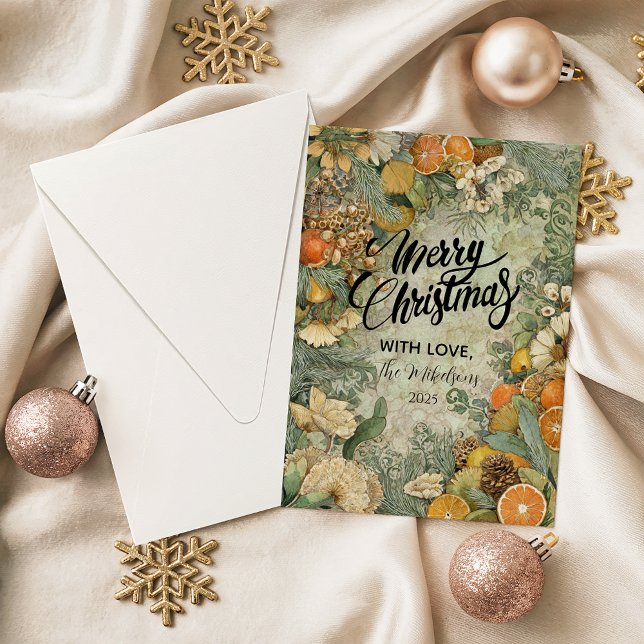 Ländlich-botanische Weihnachten im Wald (Von Creator hochgeladen)
