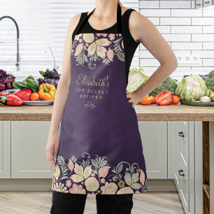 Ländlich elegante Blumenküche für den rustikalen K Schürze