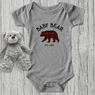 Ländlich Kariert Baby Bär Gründungsjahr