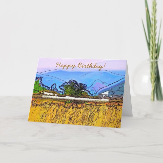 LÄNDLICH KARTE (Vorderseite)