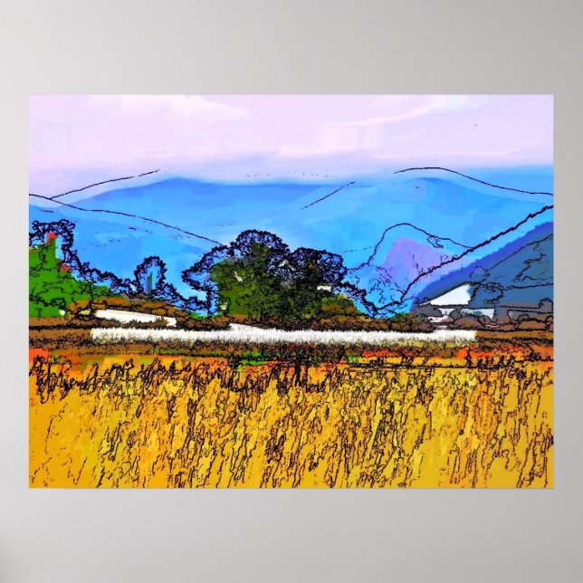 LÄNDLICH POSTER (Vorne)