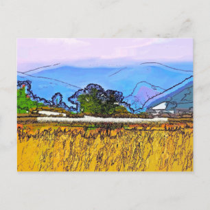 LÄNDLICH POSTKARTE