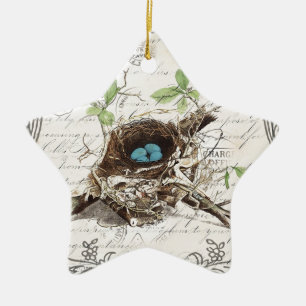 ländlich-schicker französischer Landhausstil botan Keramik Ornament