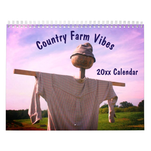 Ländliche Farm-Atmosphäre Kalender (Titelbild)