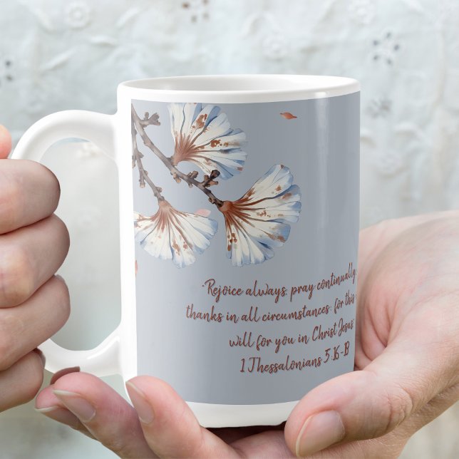 Ländliche flüsternde Blütenblätter Kaffeetasse (Von Creator hochgeladen)