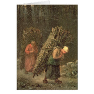 Ländliche Frauen mit Reisig, c.1858