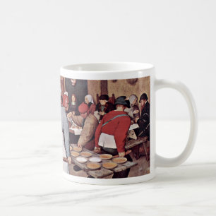 Ländliche Hochzeit durch Bruegel D. Ä. Pieter Kaffeetasse