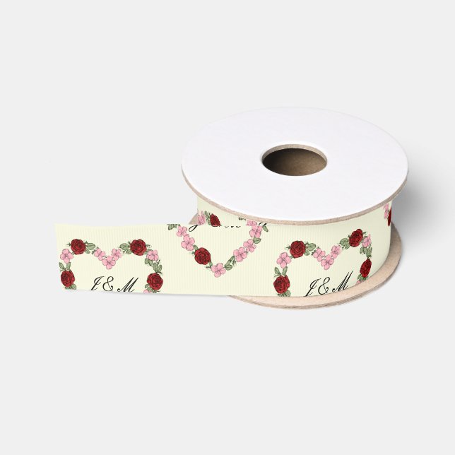 ländliche Hochzeit Ripsband (Spule)