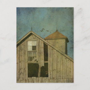 Ländliche Iowa-Scheune 5 Postkarte