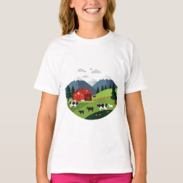 Ländliche Landschaft T-Shirt