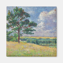 Ländliche Landschaft um Méréville, Frankreich (Art Magnet