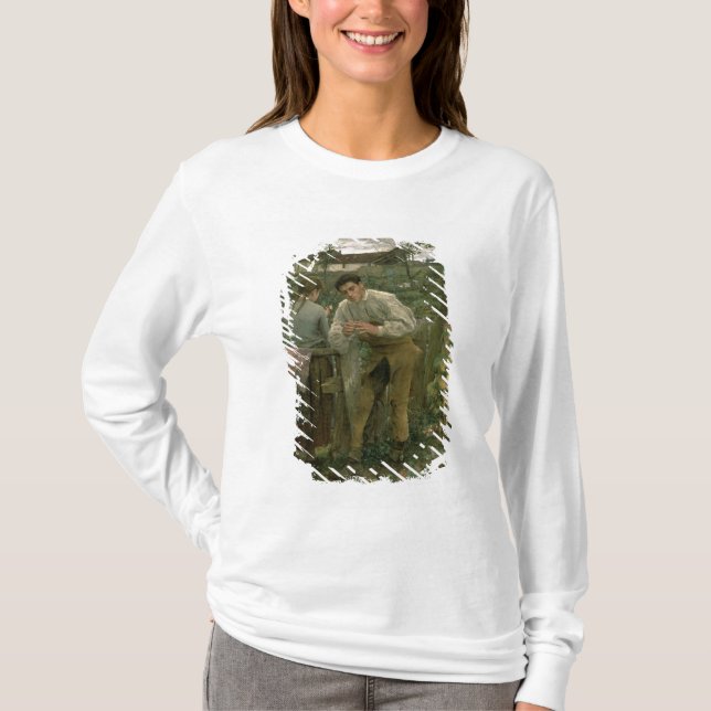 Ländliche Liebe, 1882 T-Shirt (Vorderseite)