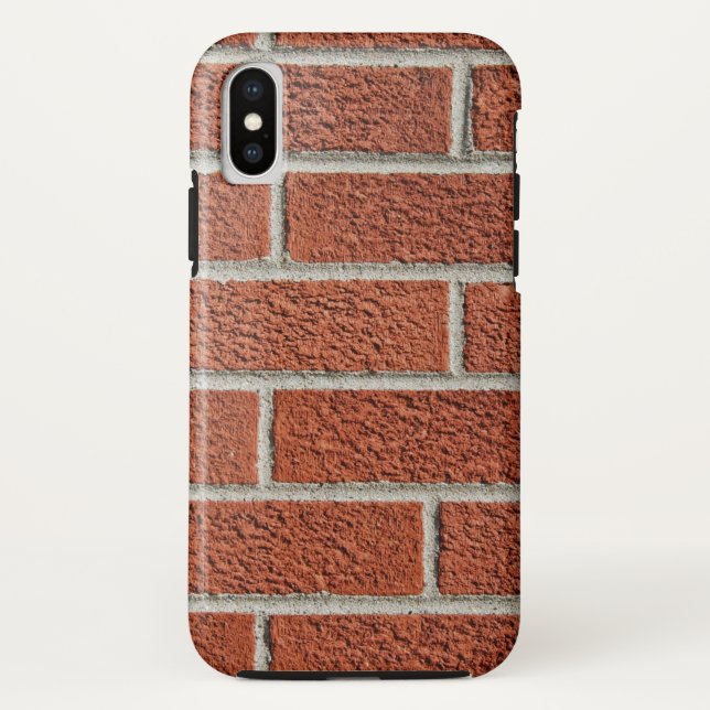 ländliche rote Ziegelwand Case-Mate iPhone Hülle (Rückseite)