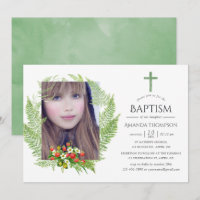 Ländliche Taufe oder Christening