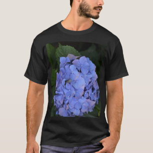 Ländliche Violette Hydrangea macrophylla T-Shirt