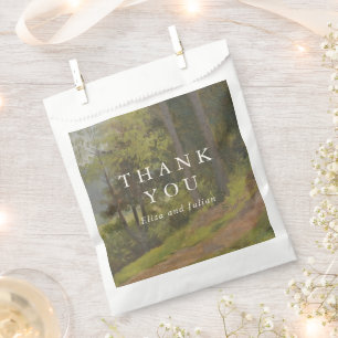 Ländliche Wald-Hochzeit Eleganz Geschenktütchen