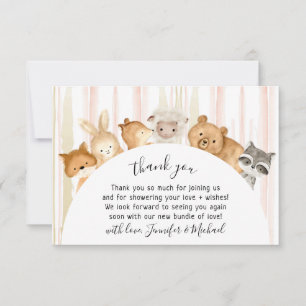 Ländliche Wildtiere Danke