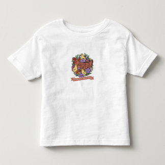 Ländliche Wurzeln, Hühnerstiefel-Hähnchen  Kleinkind T-shirt