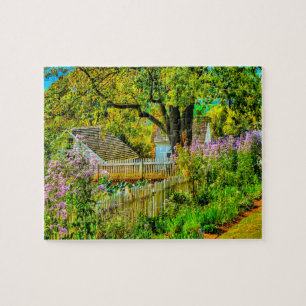 Ländlicher Garten West Virginia Puzzle