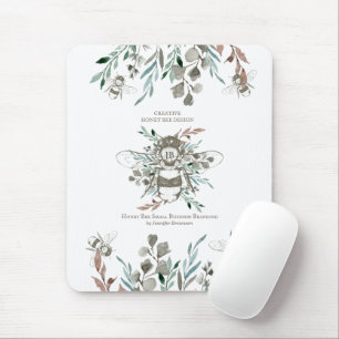 Ländlicher Imkerhof Kreativer Honigbienen Bienenst Mousepad