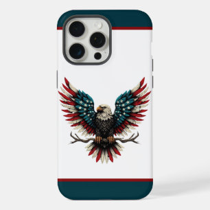 Ländlicher patriotischer amerikanischer/USA-Weißko iPhone 15 Pro Max Hülle