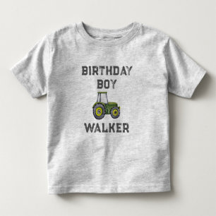 Ländlicher Traktor Bauernhof Geburtstagsjunge Kleinkind T-shirt