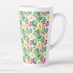 Ländlicher Wasserfarben-Mohn-Wildblumengarten-Blum Milchtasse