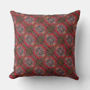 Ländliches Boho-Mosaikmuster Kissen