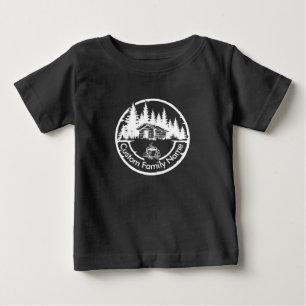 Ländliches Cottage-Cabin-Bauernhaus Benutzerdefi Baby T-shirt