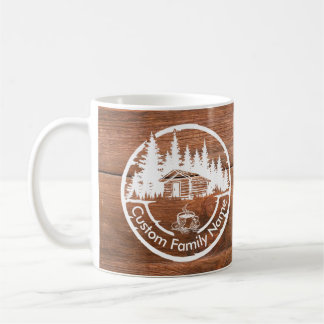 Ländliches Cottage-Cabin-Bauernhaus | Benutzerdefi Kaffeetasse