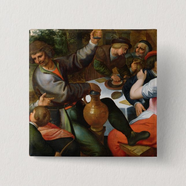 Ländliches Fest, 1566 Button (Vorderseite)