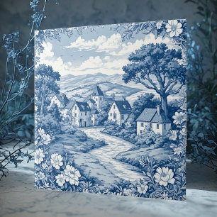 Ländliches französisches pastorales Land Toile De Fliese
