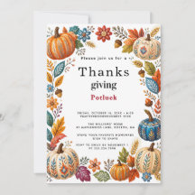 Ländliches Kürbis-Herbst-Thanksgiving-Buffet
