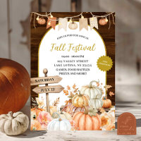 Ländliches Kürbis-Herbsternte-Festival